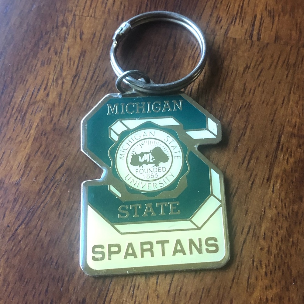 Michigan State Key Chain